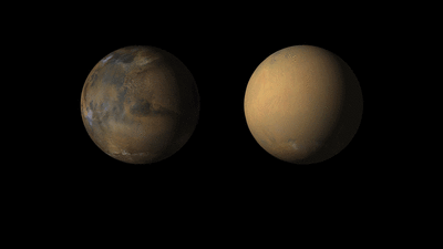 mars dust storm
