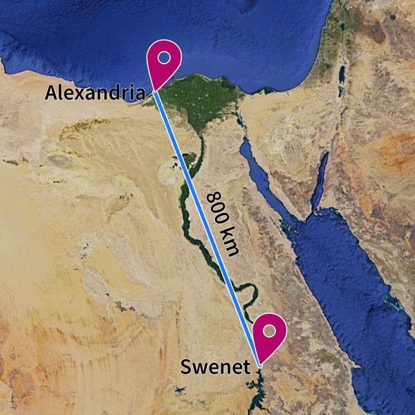 egypt map
