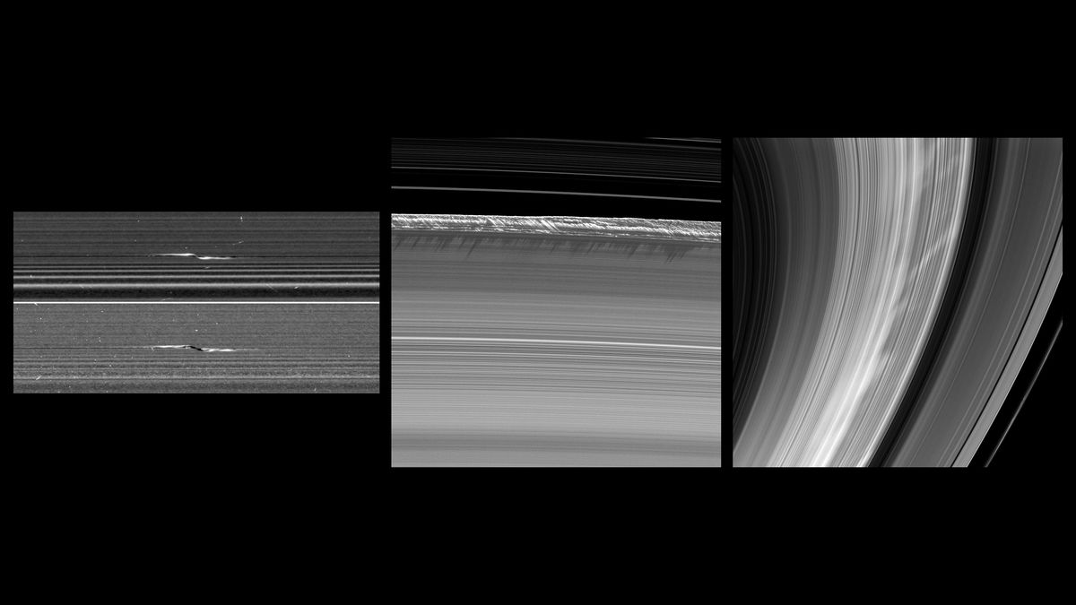 Saturn s ring features